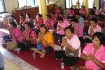 โครงการ อบต.บางปะหัน ชักชวนผู้สูงวัยเข้าวัด ฟังเทศน์ ฟังธรรม